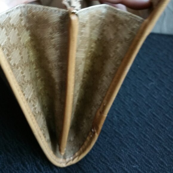 Vintage Celine  Macadam Clutch Bag. - Picture 5 of 9